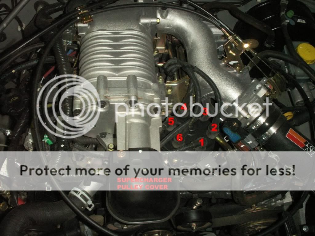 HOW TO change spark plugs on SUPERCHARGED '02'04 Xterra Nissan
